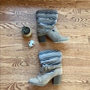 Just Fab Patagonia Heeled boots